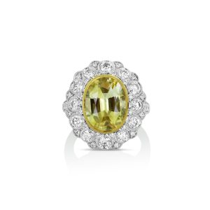 Yellow Sapphire Ring