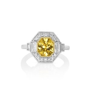 Yellow Sapphire Ring