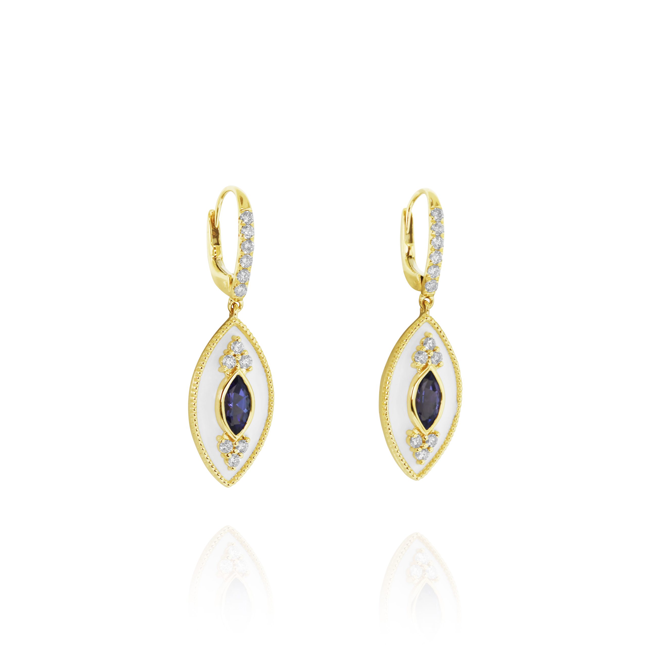 Regalia Marquise Tanzanite Earrings