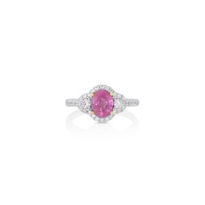Pink Sapphire Ring