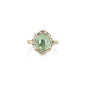 Paraiba Diamond Ring
