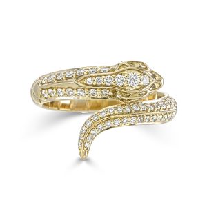 Diamond Snake Ring