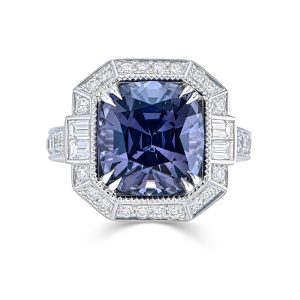 Purple Spinel Cocktail Ring